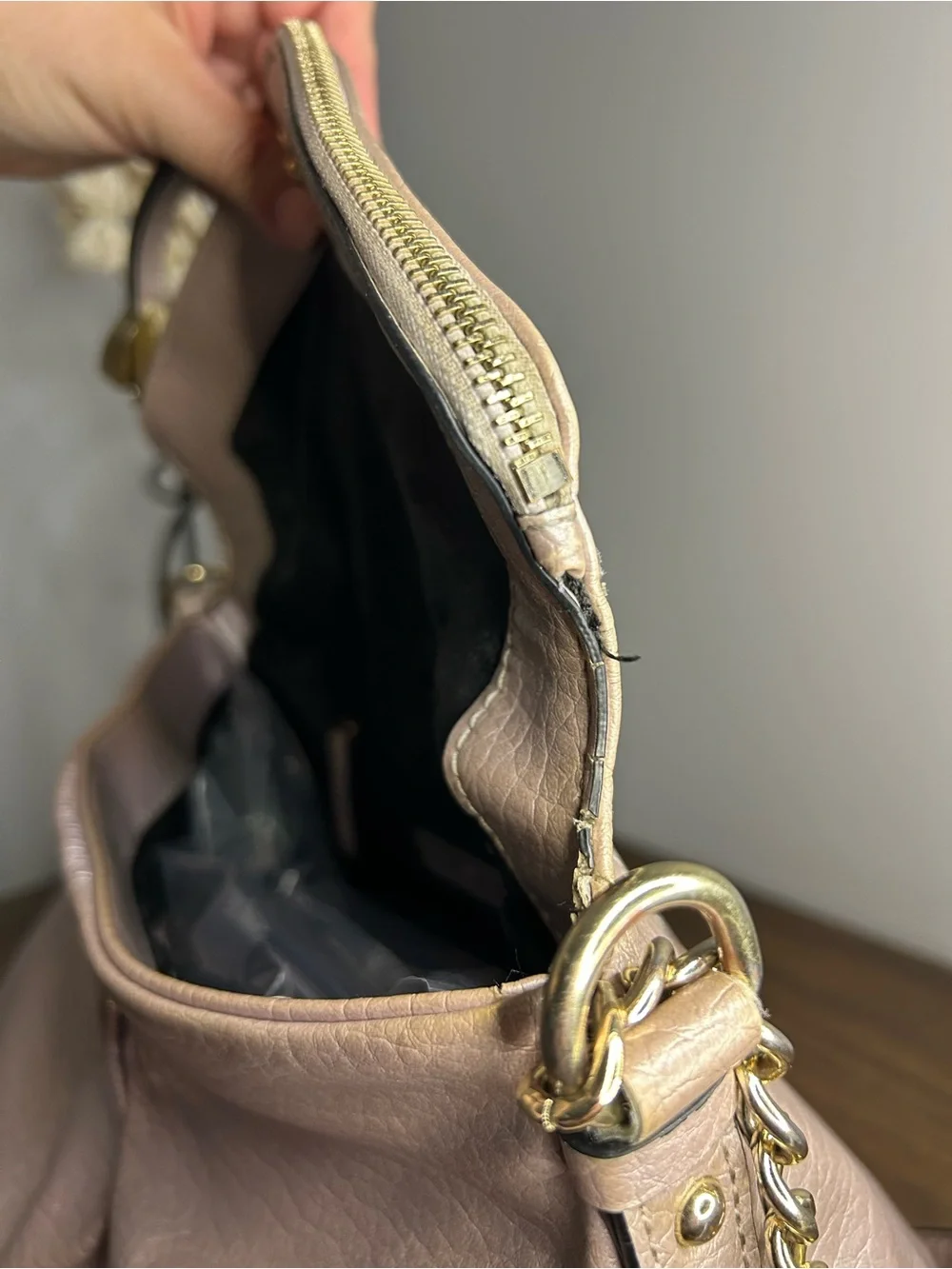 Juicy Couture Greta Lilac Pearl Iridescent Flap Crossbody Y2K Bag